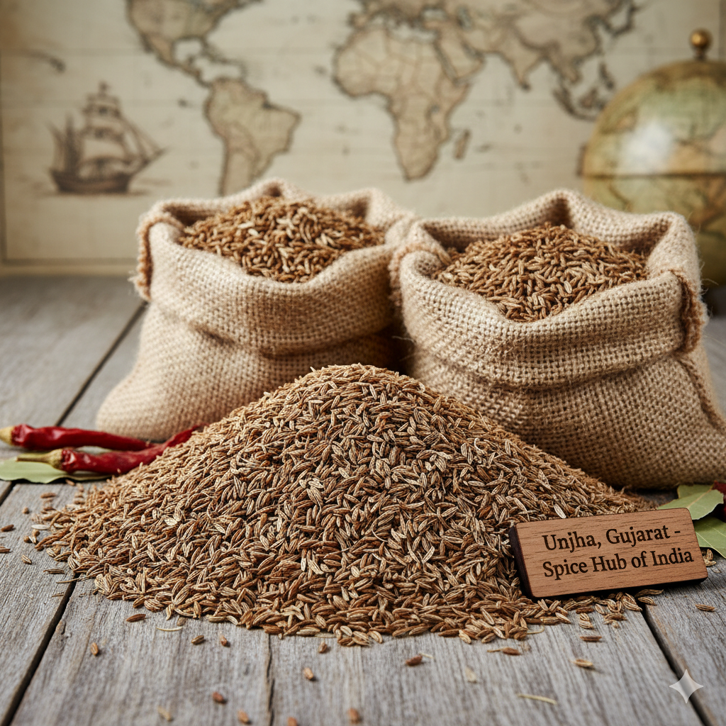 Indian Cumin Seeds for Bulk Imports | Suman Exports – From Unjha, Gujarat