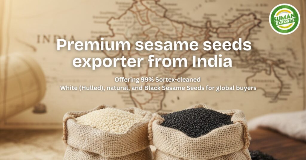 Trusted Sesame Seeds Supplier in India | Suman Exports