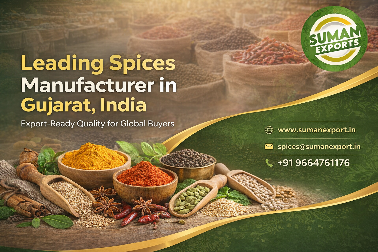 Spices Manufacturer in Gujarat, India