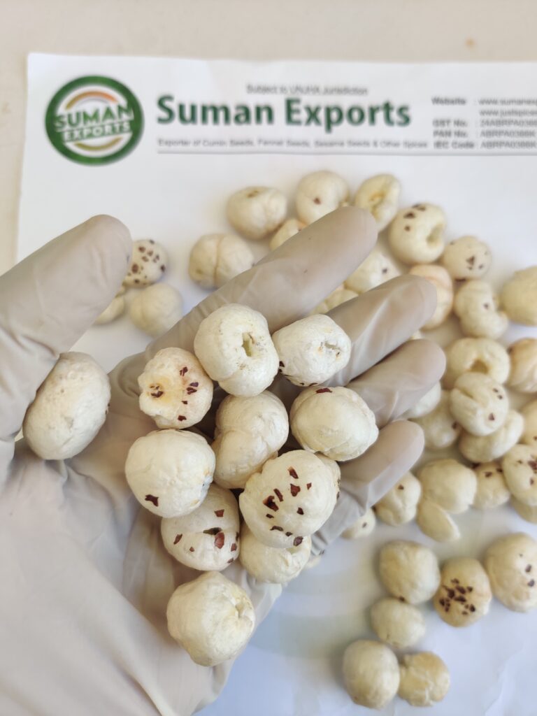 FOXNUT SUPPLIER IN GUJARAT - SUMAN EXPORTS