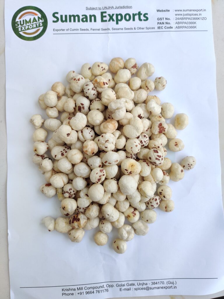 Makhana supplier from Gujarat, India
